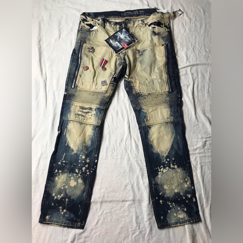 Denim Distillery The HERITAGE by AMERICA 76, Sz 42x34 NWT